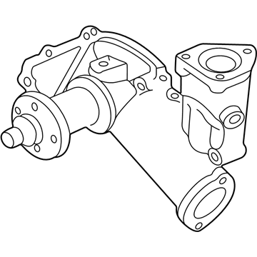 Ford F81Z-8501-A Pump Assembly - Water