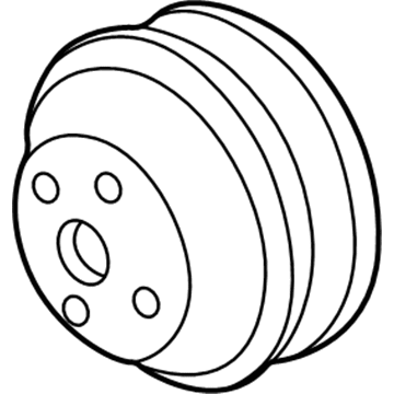 Ford 2C3Z-8509-AA Pulley - Fan