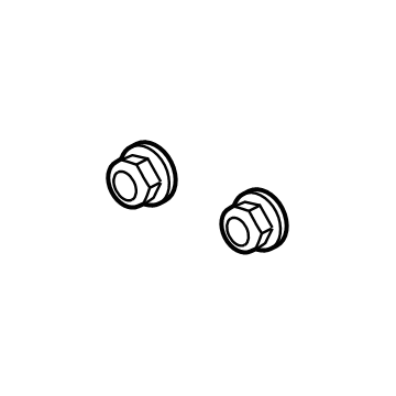 Ford -W520517-S440 Nut - Hex.
