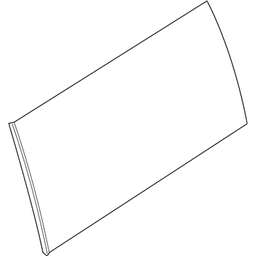 Ford 8A8Z-7429710-A Glass - Quarter Window