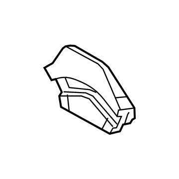 Ford CR3Z-63611A08-C Head Rest Assembly