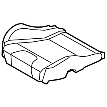 Ford CR3Z-63632A23-C Pad - Seat Cushion