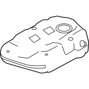 Lincoln 8G1Z-9002-E Tank Assembly - Fuel