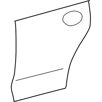 Ford YL8Z-7824701-AA Panel Assembly - Door - Outer