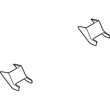 5L3Z-16N470-A Ford Mount Bracket Cover, Front Illustration 1 of 1