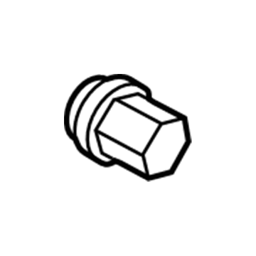 Ford F2UZ-1012-B Nut - Hex. - Self - Locking