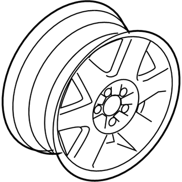Ford F8UZ-1015-DA Wheel Assembly