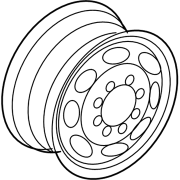 Ford F8UZ-1015-AA Wheel Assembly