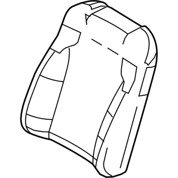 Ford FG1Z-5464416-PB Cover Assembly - Seat Back
