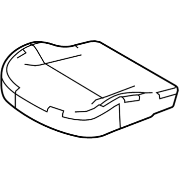 Ford FG1Z-5462900-PA Cover Assembly - Seat Cushion