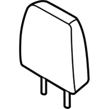 Ford BC3Z-26611A08-A Head Rest Assembly