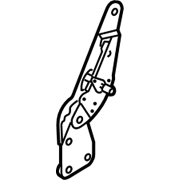 Ford 8C3Z-26613D61-A Latch Assembly - Rear Seat Back