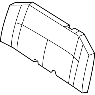 Ford 8C2Z-1666800-A Pad - Rear Seat Back