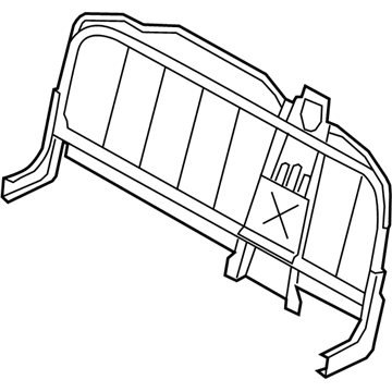 Ford 8C2Z-16613A38-A Frame - Rear Seat Back Retainer