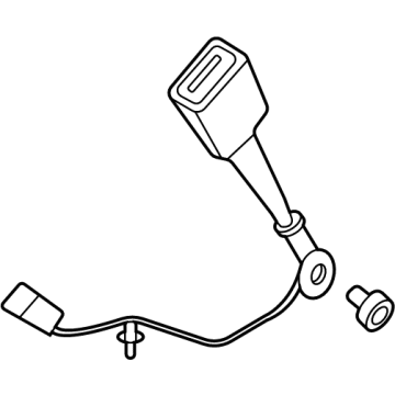 Ford PC3Z-2561202-AB Seat Belt Assembly