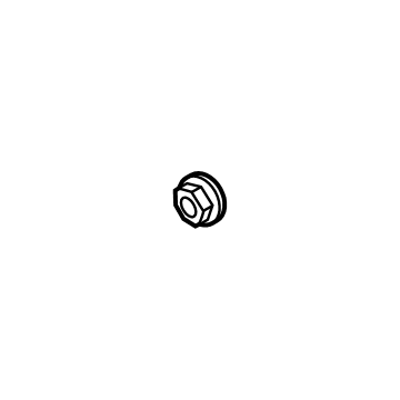 Ford -W709923-S437 Nut And Washer Assembly - Hex.