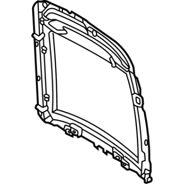 Ford KR3Z-16C630-AAPTM Scoop Assembly - Hood