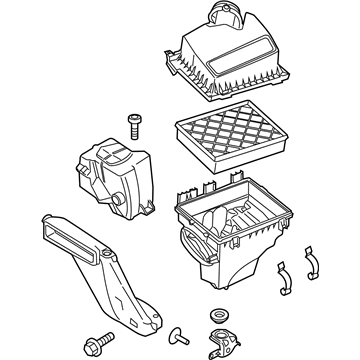 Lincoln F2GZ-9600-C Cleaner Assembly - Air