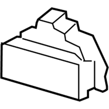 4L3Z-1506072-AAA Ford Lock, Front Illustration 1 of 1