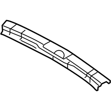 7T4Z-7842624-AB Ford Trim Plate, Camel, Rear Illustration 1 of 1