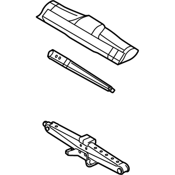 Lincoln CT4Z-17080-B Jack Assembly - Lifting