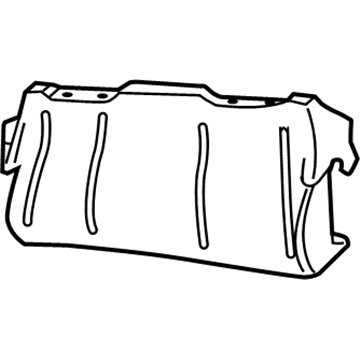Ford 3F2Z-1766800-DA Pad - Rear Seat Back