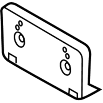 Ford BT4Z-17A385-C Bracket - License Plate