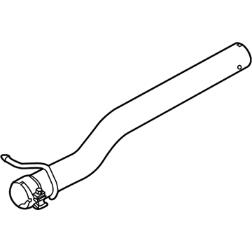 Ford 7C2Z-5A212-AA Pipe - Exhaust Front