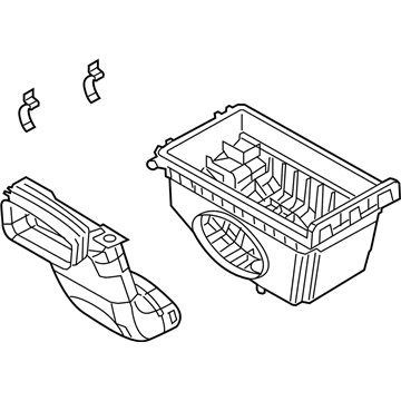 Ford AA5Z-9A600-B Cleaner Assembly - Air