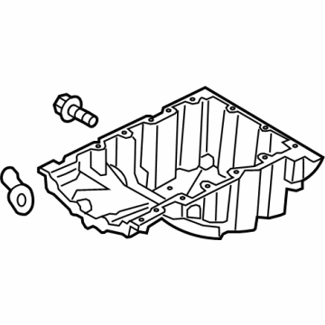 Ford ML3Z-6675-D Pan Assembly - Engine Oil