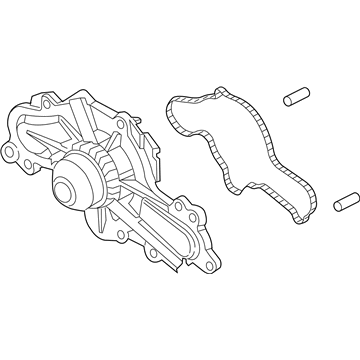 Ford DG1Z-8501-D Pump Assembly - Water