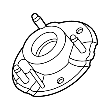 Ford MB3Z-18A161-D Bracket - Shock Absorber