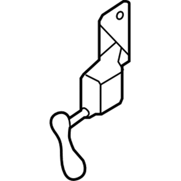 Ford FL1Z-5A967-C Bracket And Lever Assembly