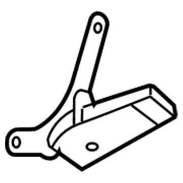 Mercury 6L2Z-7861382-FA Latch Assembly - Rear Seat Cushion