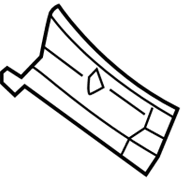 Ford 7F9Z-7402409-A Deflector - Water