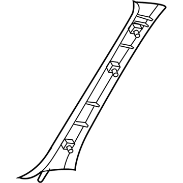 Ford 1L8Z-7803598-AAA Moulding - Windshield
