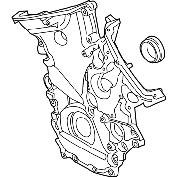 Ford BR3Z-6019-K Cover - Cylinder Front