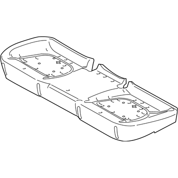 Lincoln MKZ Seat Cushion - DP5Z-5463840-B