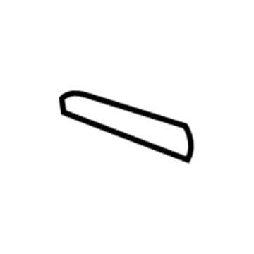 6E5Z-5404338-AD Ford Molding Illustration 1 of 1