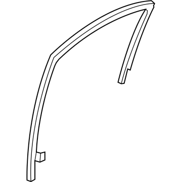 Ford 8L2Z-7821596-AA Run - Door Glass