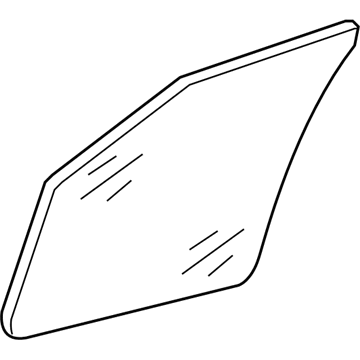 Ford 8L2Z-7821410-A Glass