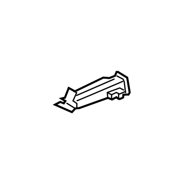 Ford M1PZ-18491-A Duct - Heater Outlet