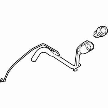 Ford PL3Z-9034-B Filler Pipe