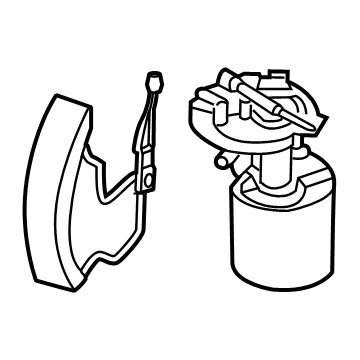 Ford PL3Z-9H307-F Sender And Pump Assembly