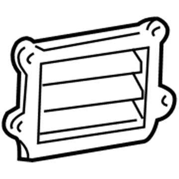 Mercury 3C3Z-54280B62-BA Grille - Air Inlet
