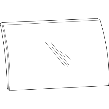 Mercury 2F2Z-1625722-AA Window Assembly - Side