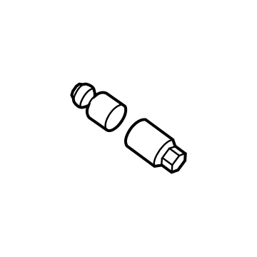 Ford DM5Z-1A043-A Nut - Wheel