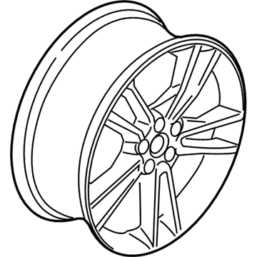 Ford DS7Z-1007-H Wheel Assembly