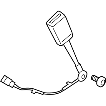 Ford FR3Z-6361203-AD Seat Belt Assembly