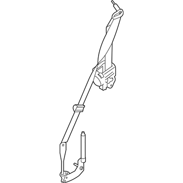 Ford FR3Z-63611B09-AB Pretensioner - Seat Belt Retractor